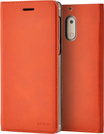 CP-301 Slim Flip Case für Nokia 6 kupfer