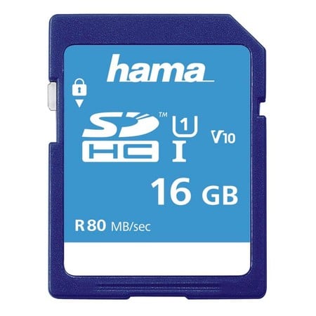 SDHC 16GB Class 10 UHS-I 80MB/S (00124134) Speicherkarte