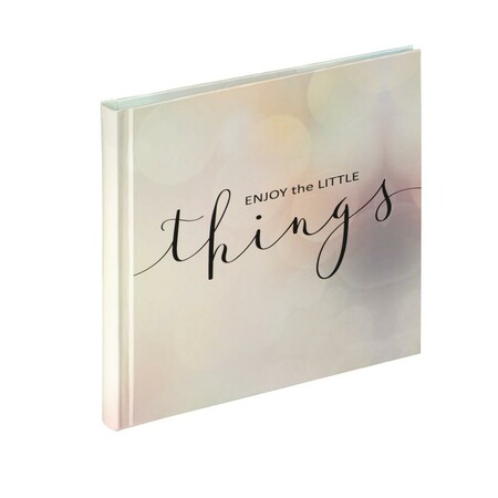 Buch-Album "Letterings", 18x18 cm, 30 weiße Seiten, Enjoy (00003893)