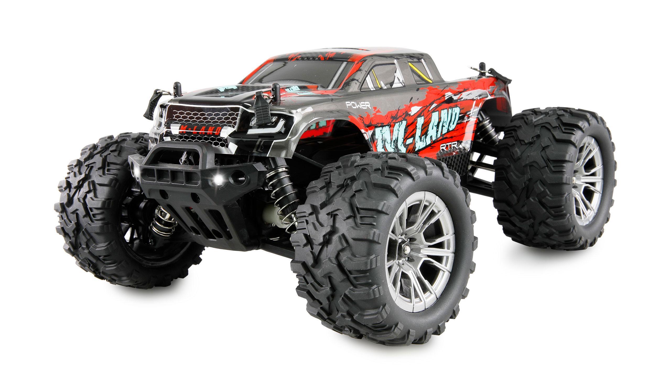 M-Land Monstertruck 48km/h rot Ferngesteuertes Auto