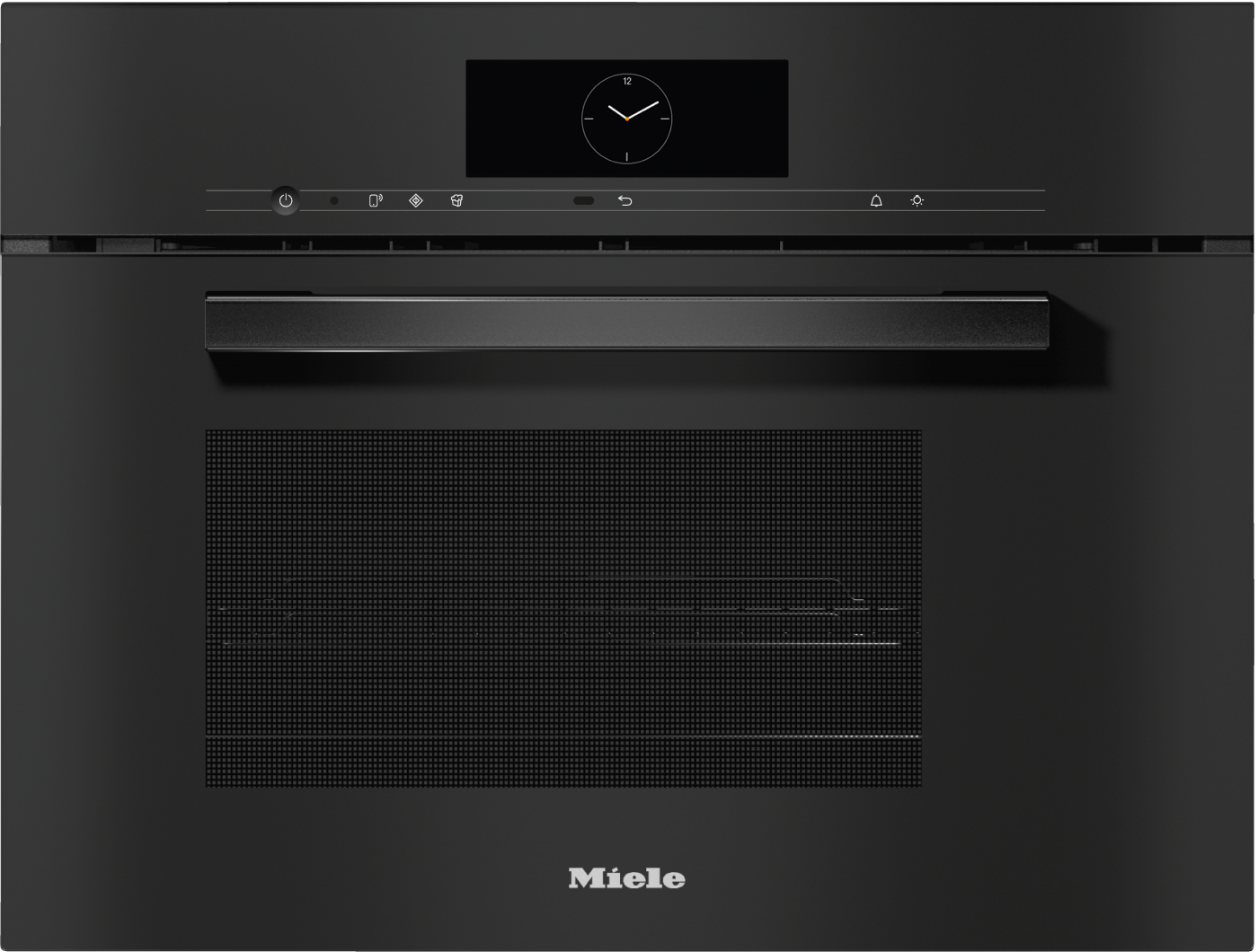 DGM 7845 Dampfgarer mit Mikrowelle Obsidianschwarz