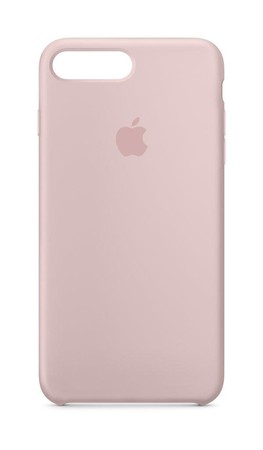Silikon Case für iPhone 8 Plus pinksand