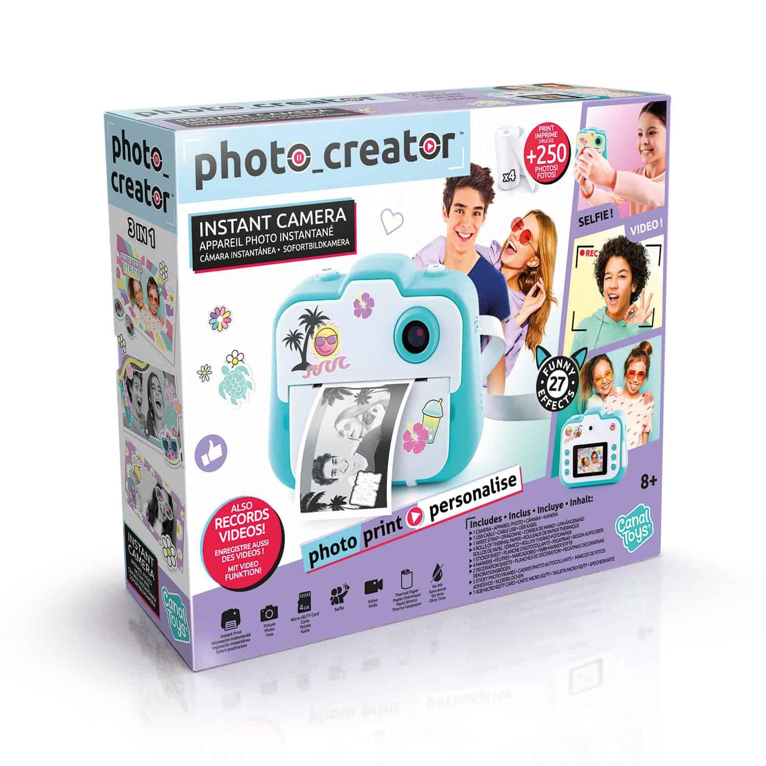 Instant Camera incl. SD Card Sofortbildkamera