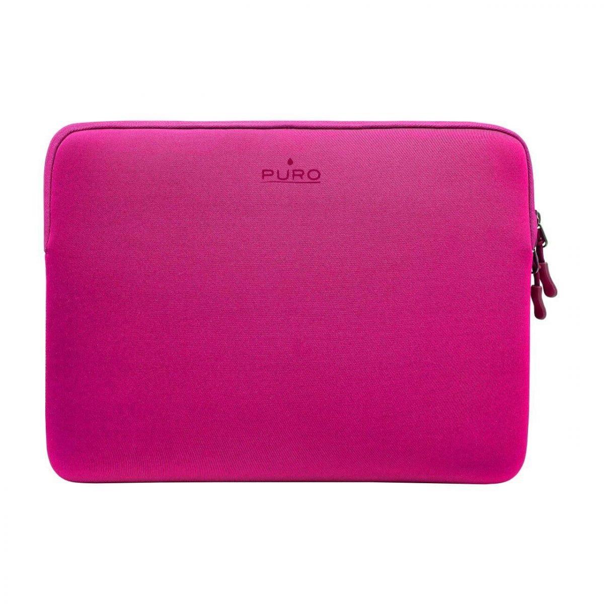 Scudo Sleeve for Notebooks up to 13" and MacBooks up to 14", Fuchsia