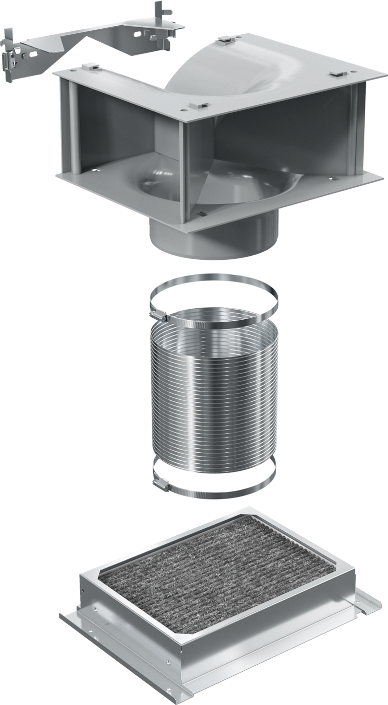 DKFS 36-P Active AirClean Geruchsfilter mit Aktivkohle 