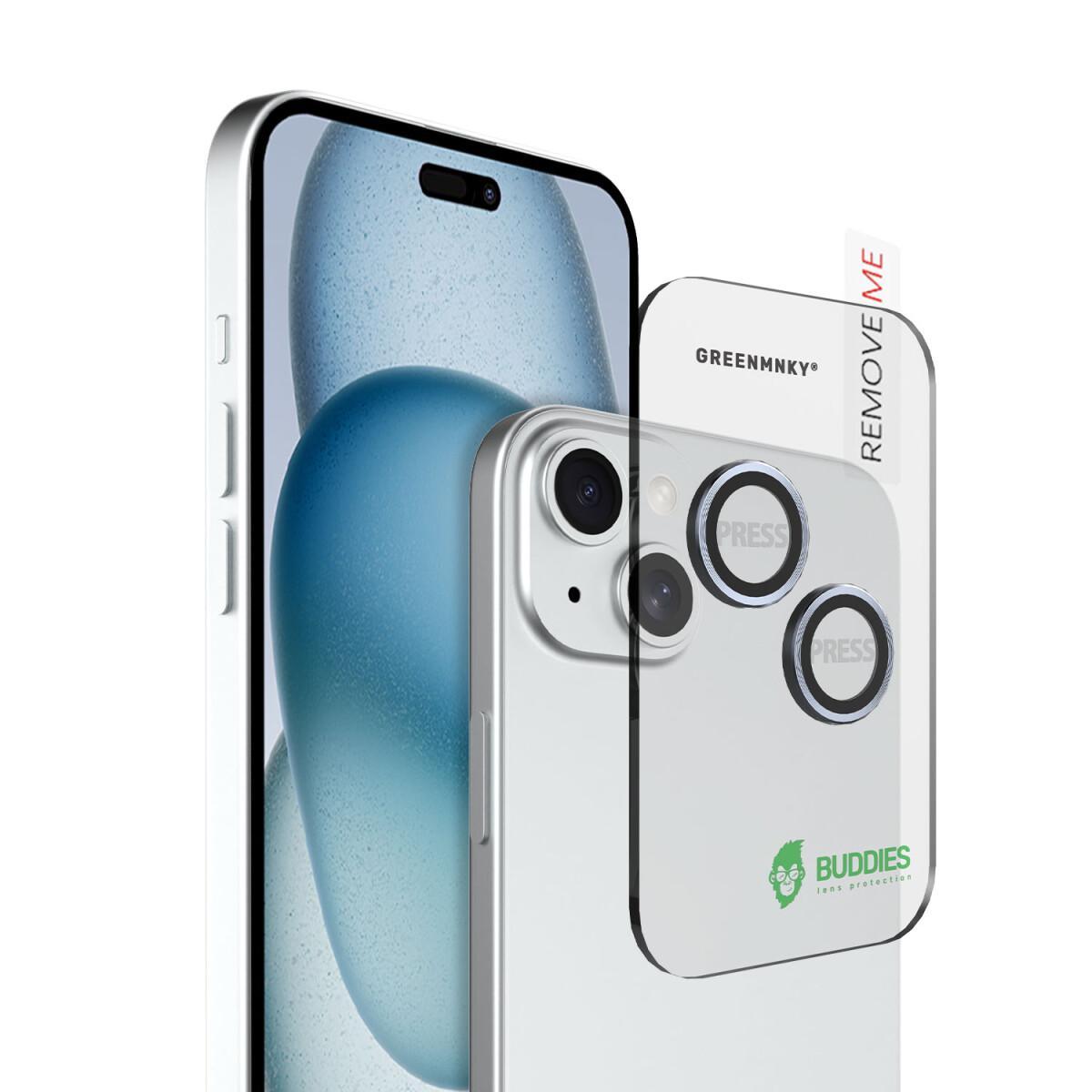 BUDDIES für iPhone 15/15 Plus, Light Blue