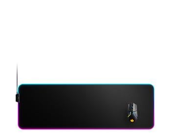 QcK Prism Cloth XL, Gaming-Mauspad, Schwarz