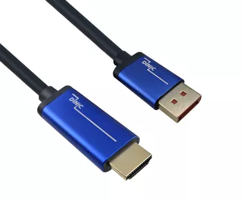 Premium Displayport 1.4 auf HDMI Kabel, 1m