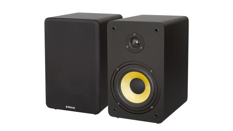 S-250 (Paar) schwarz Regal-Lautsprecher