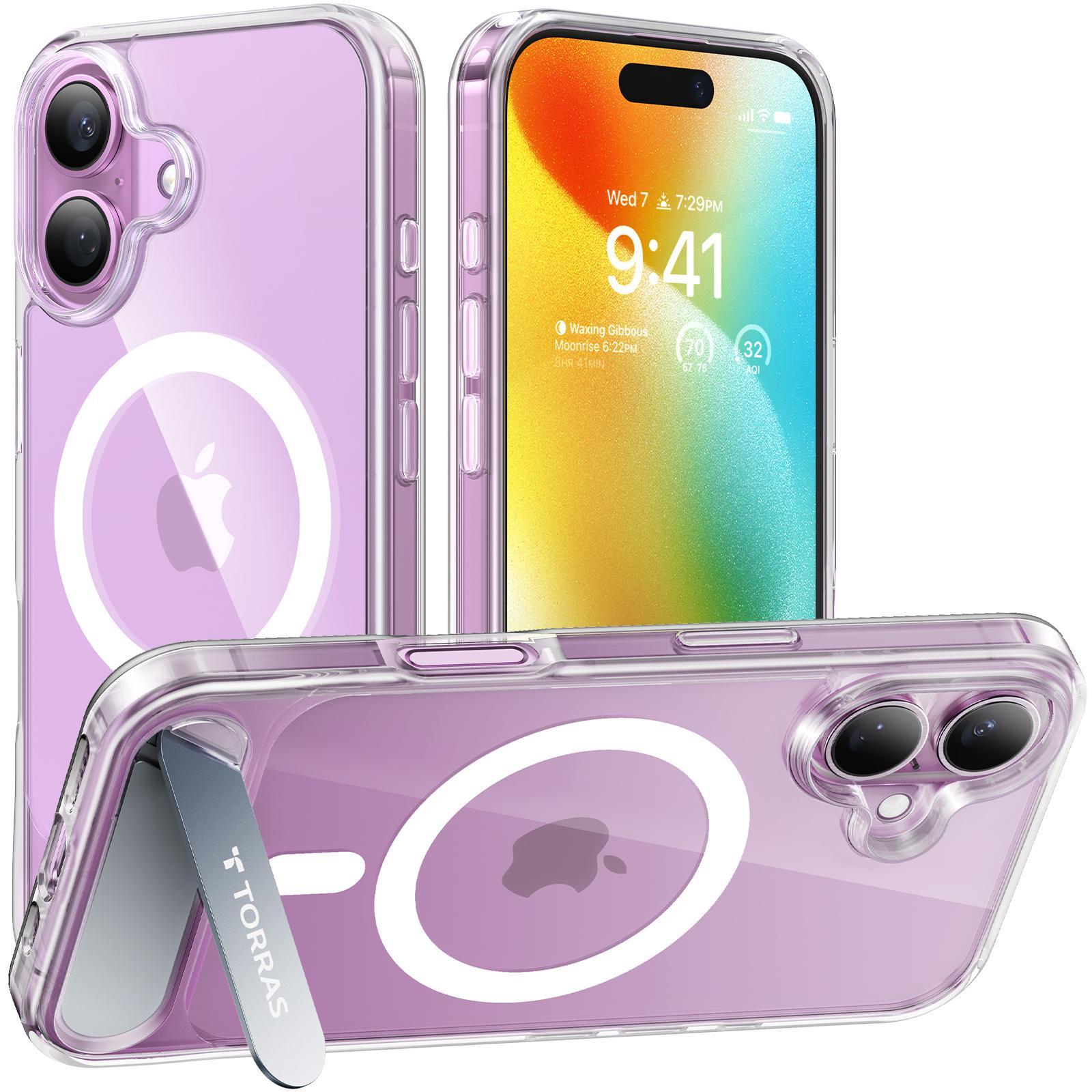 Pstand Series für iPhone 16 Clear Handyhülle