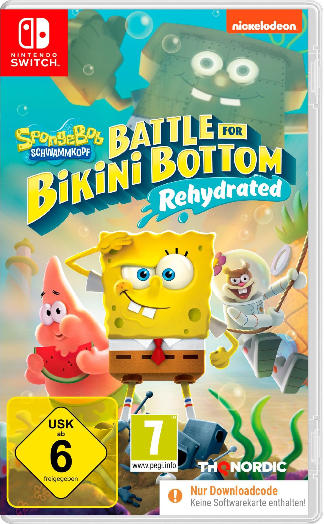 Spongebob SquarePants: Battle for Bikini Bottom - Rehydrated Nintendo Switch-Spiel