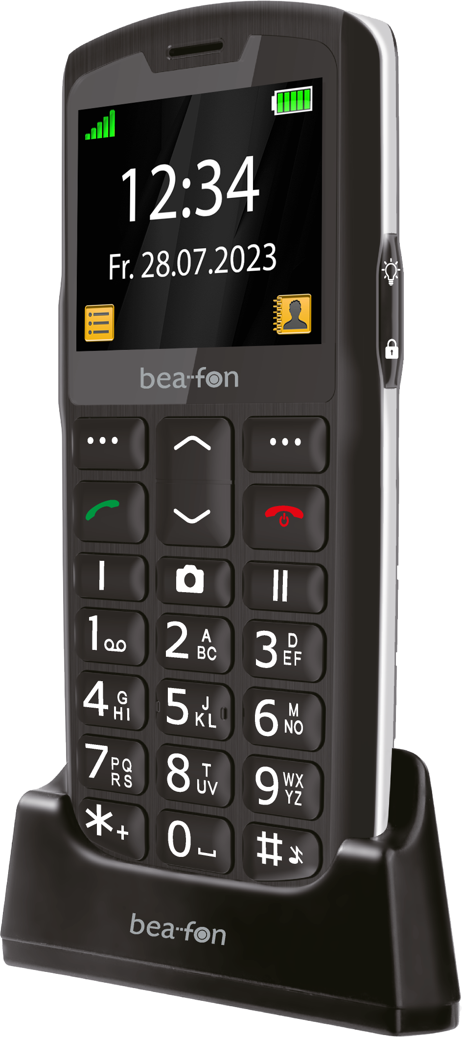 SL260 2G black-silver Handy