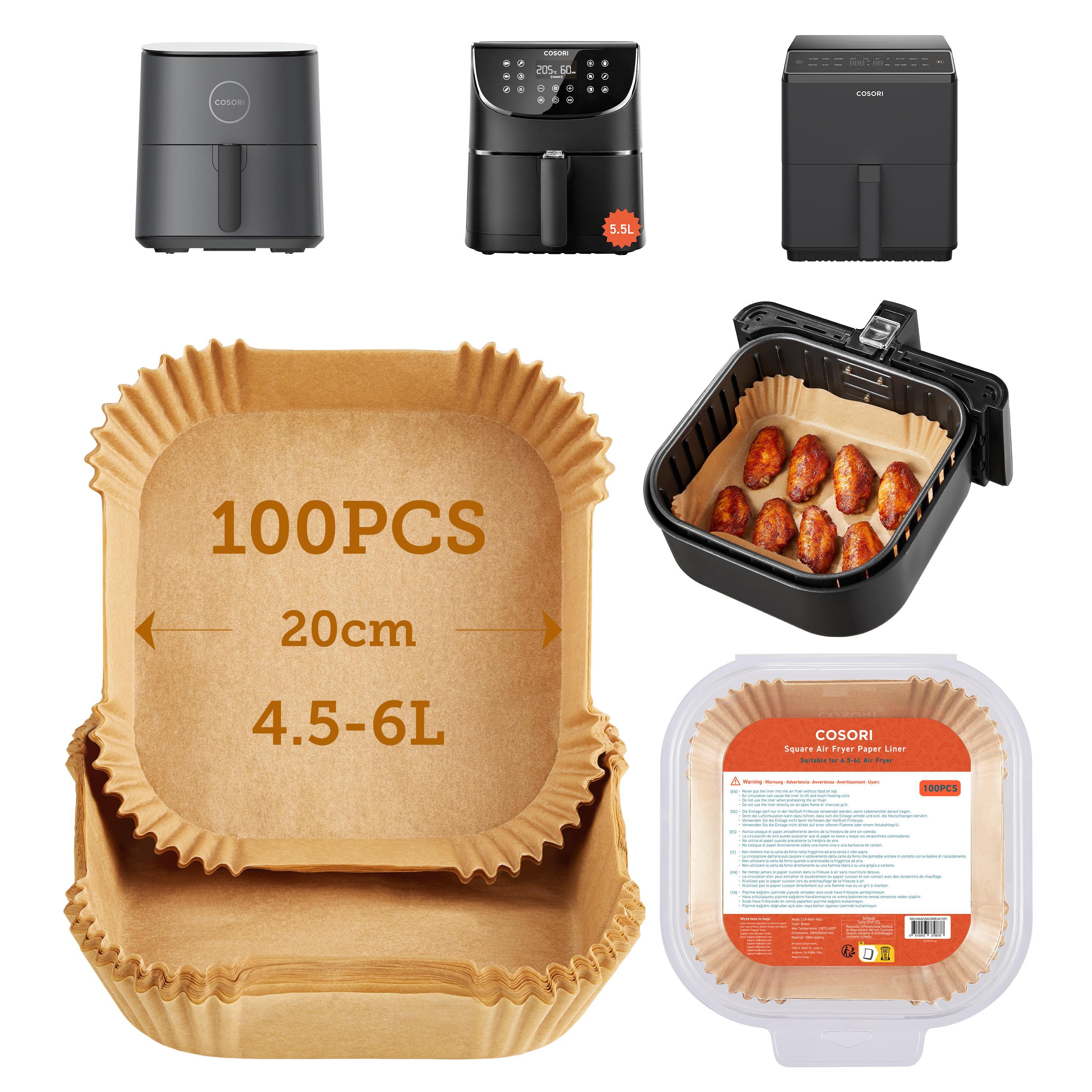 CLR-R601-NEU Backpapier für Heißluftfritteuse