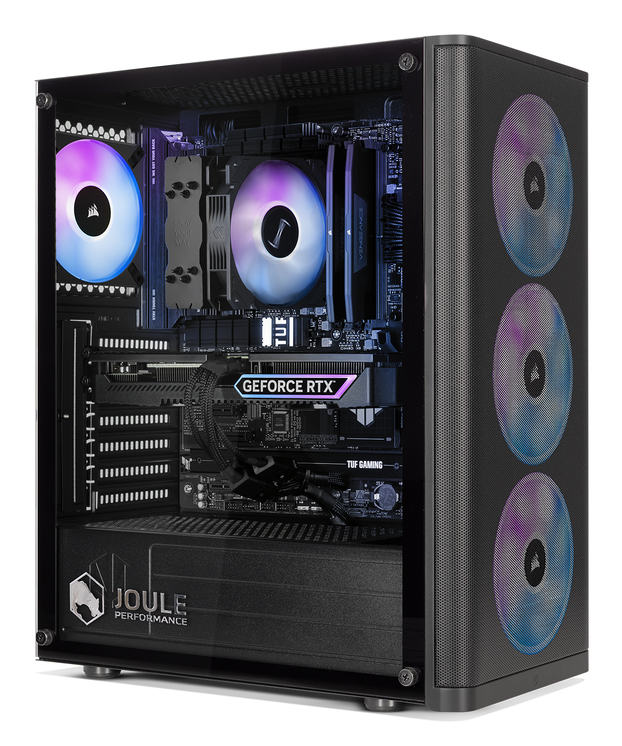 Gaming PC L1137867, Schwarz, AMD Ryzen 7 9700X, 32 GB, 2 TB SSD, NVIDIA GeForce RTX 5050