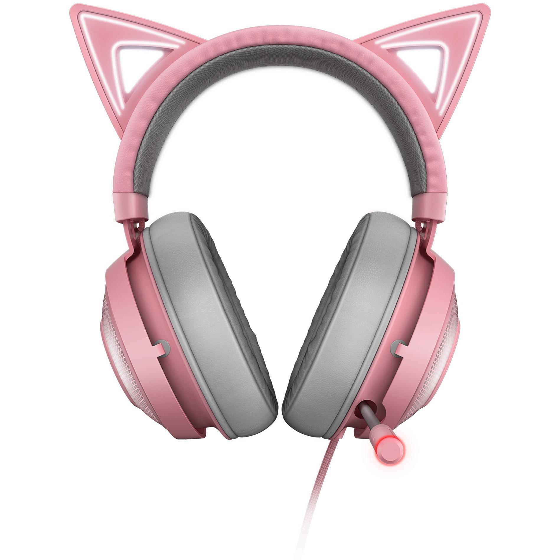 Kraken Kitty V2 Pro, Quartz/Rosa Gaming-Headset