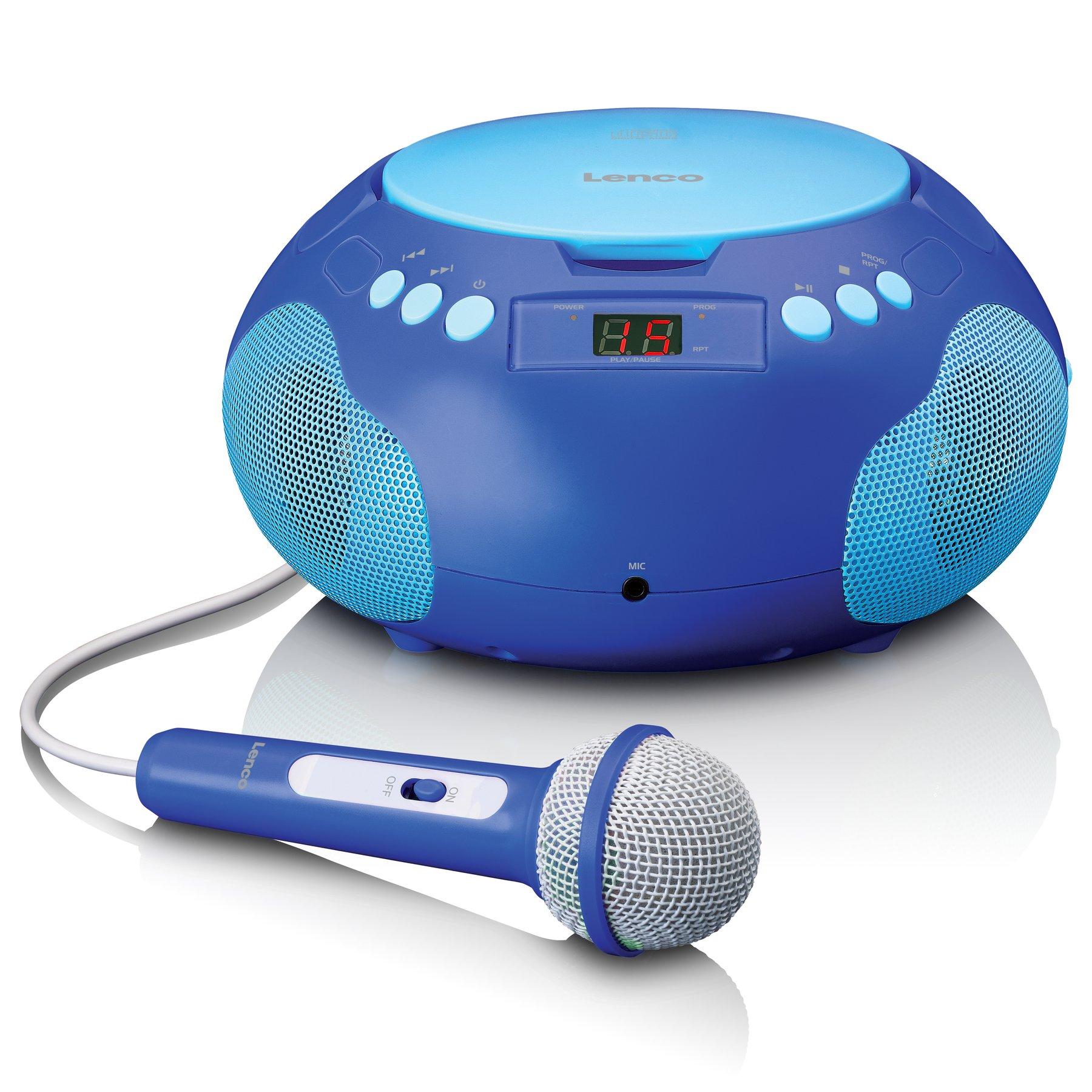 SCD-620 Kinderboombox blau