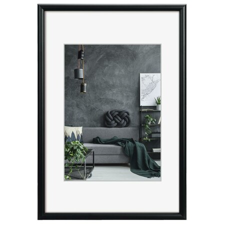 Aluminiumrahmen "Detroit", Schwarz, 70 x 100 cm
