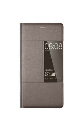 View Flip Cover für Huawei Ascend P9 Plus braun