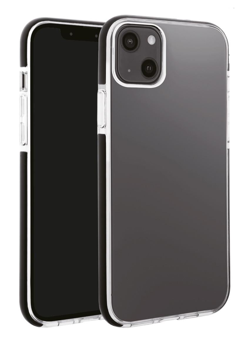 Rock Solid, Anti Shock Schutzhülle für iPhone 13 transparent/schwarz (62853) Handyhülle