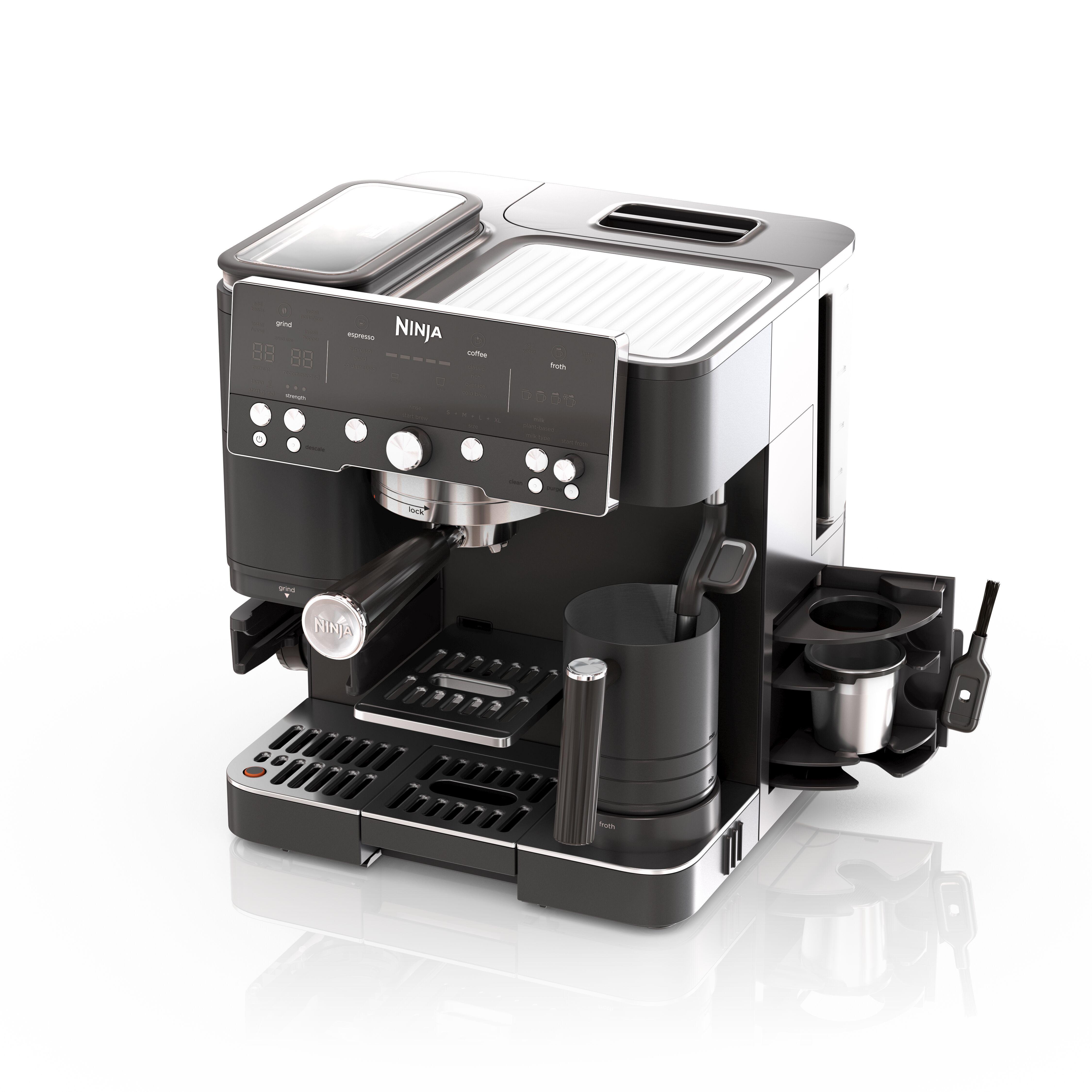 ES601EUBK Luxe Café Premier Siebträger-Espressomaschine