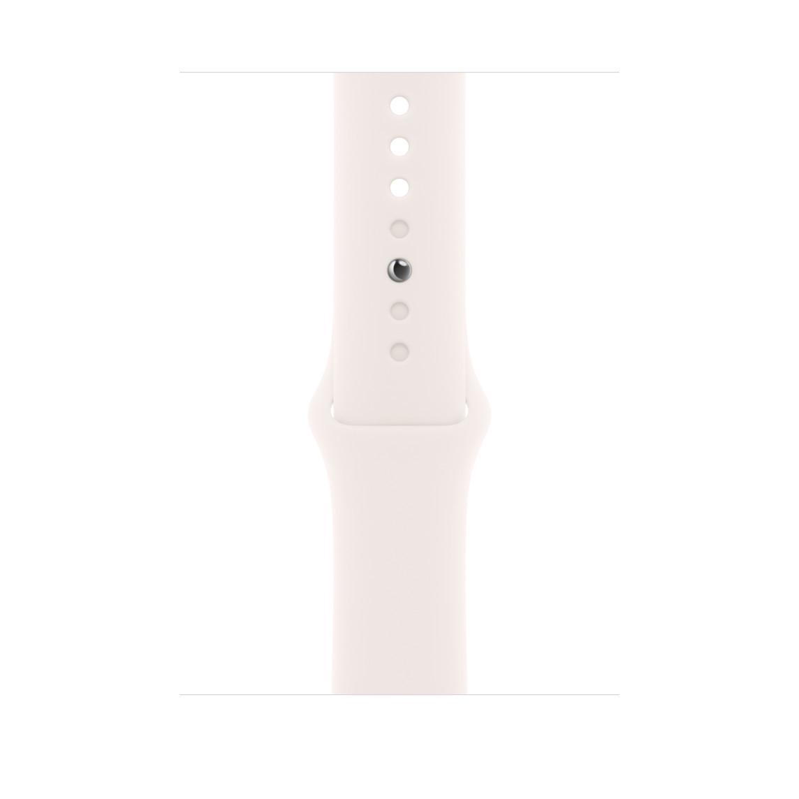 46 mm Sportarmband Blassrosa - S/M