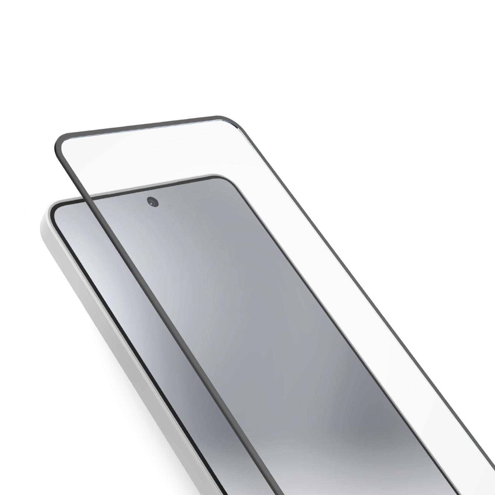 Glas Displayschutz Full Cover für Samsung Galaxy S25 Edge