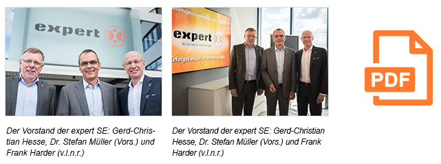 Pressematerial: expert konsolidiert Marktposition