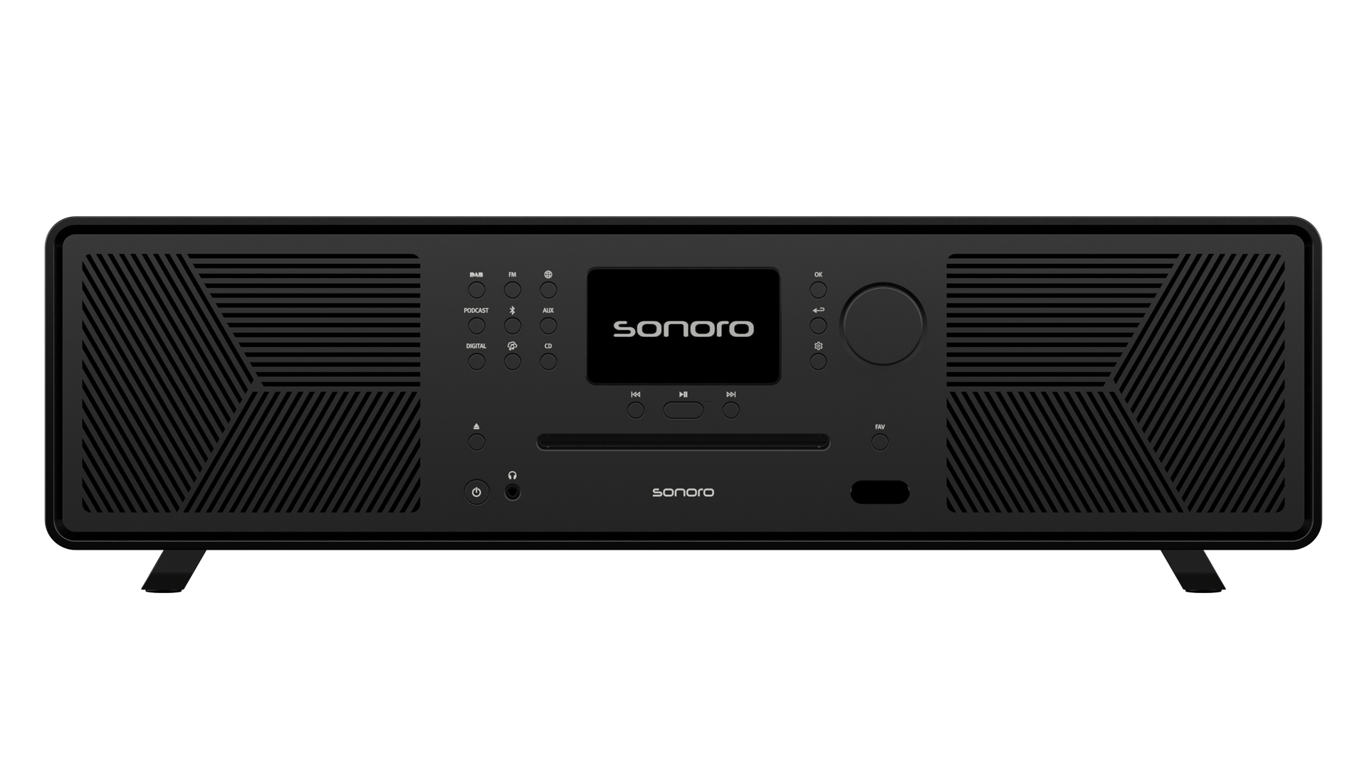 All-In-One Audiosystem Meisterstück (Gen.2) schwarz (matt) - schwarz