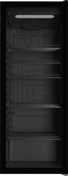 KSG 7292 Schwarz Glastür Getränkekühlschrank