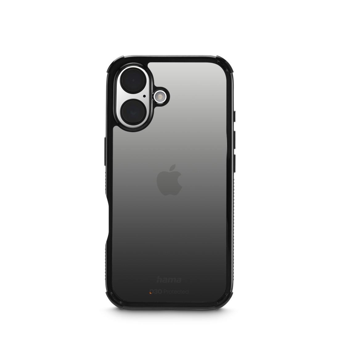 Handyhülle "Extreme Protect" für Apple iPhone 16, Schwarz (00123754)