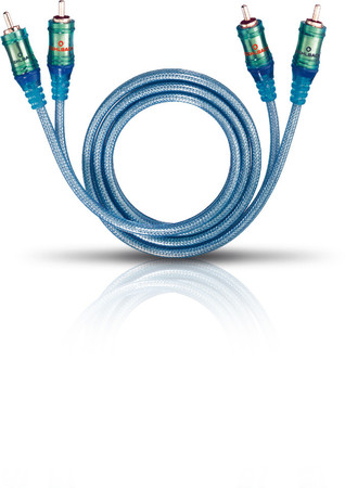 NF Audio-Cinch-Kabel Ice Blue 1,0 m (D1C92020)