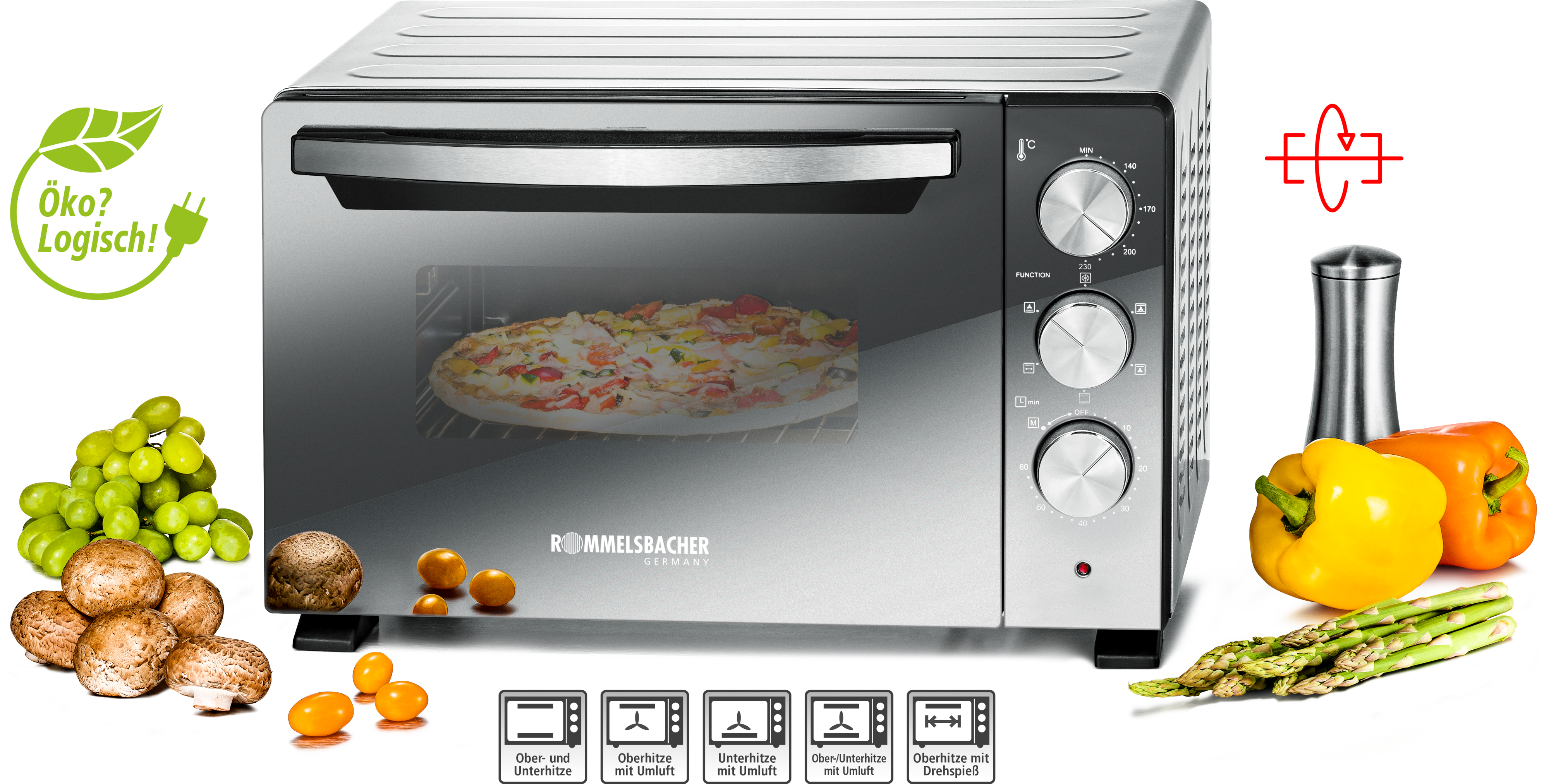 BGS 1400 Mini-Backofen