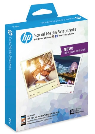Social Media Snapshot Papier W2G60A, 25 Blatt/10x13cm