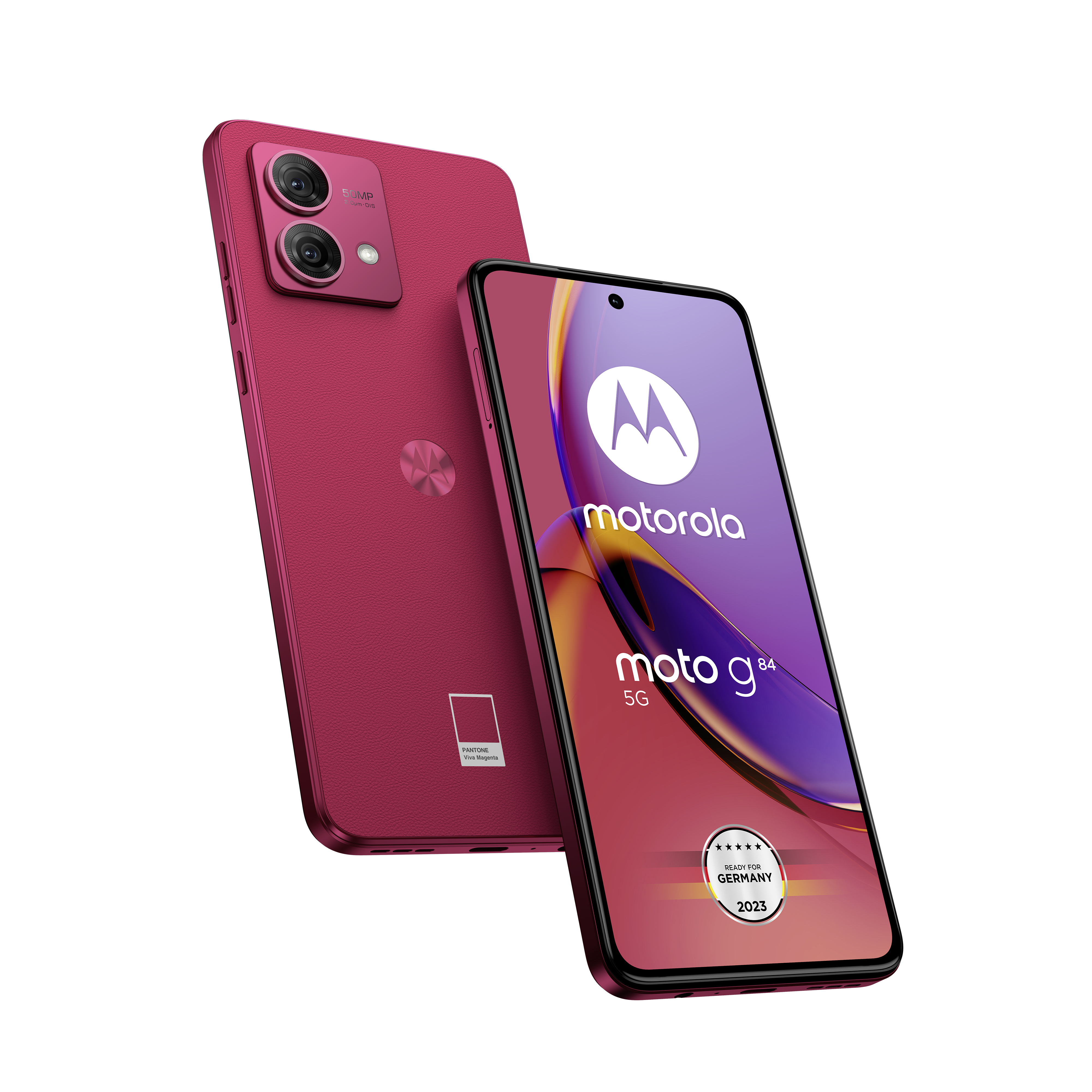 moto G84 5G 12GB + 256GB Viva Magenta Smartphone