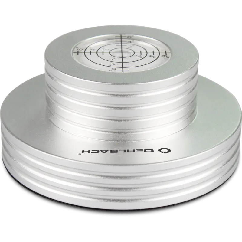 Plattengewicht mit Libelle Balance Checker D1C2613