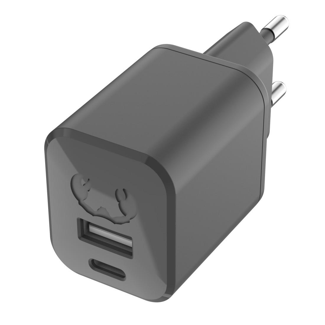 Mini-Charger USB-C und USB-A, PD 30 W, Storm Grey (00220324)