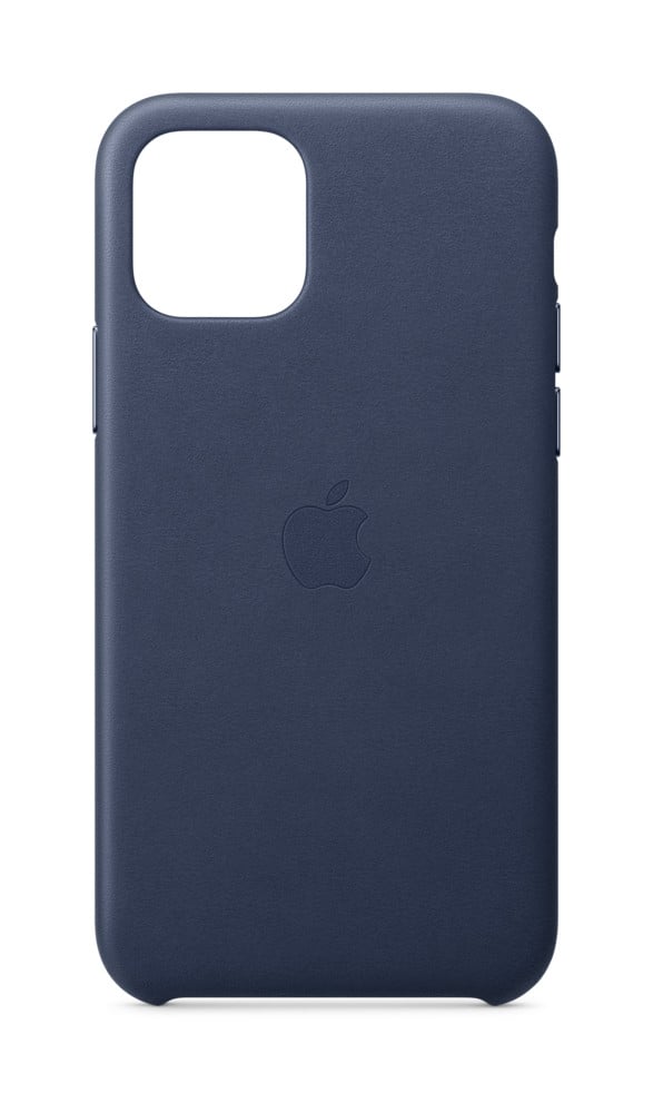 iPhone 11 Pro Leder Case - Mitternachtsblau Handyhülle