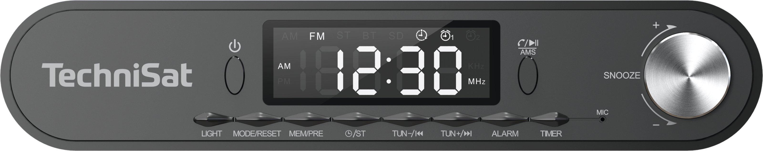 TechniSat VIOLA Küchenradio Küchen-Radio (5 W, Arbeitsleuchte, Timer, Bluetooth, Freisprechfunktion, Wecker)
