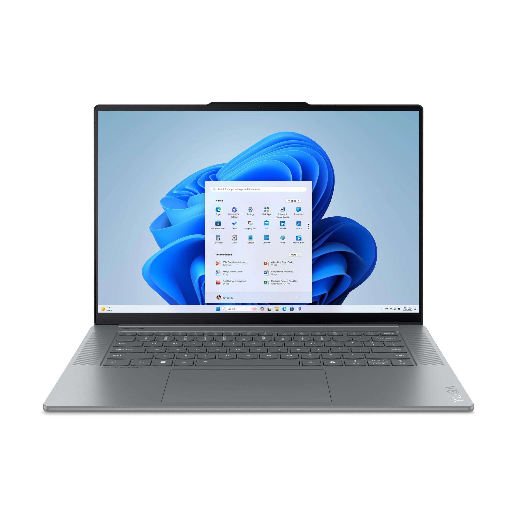 Yoga Slim 7 15ILL9, 15,3 Zoll, 2.8K, Intel Core Ultra 7 258V, 32 GB, 1 TB M.2 SSD, Intel Arc 140V
