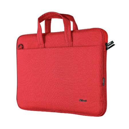 Bologna Slim Laptop Bag 16 Zoll Eco - rot Laptop-Tasche
