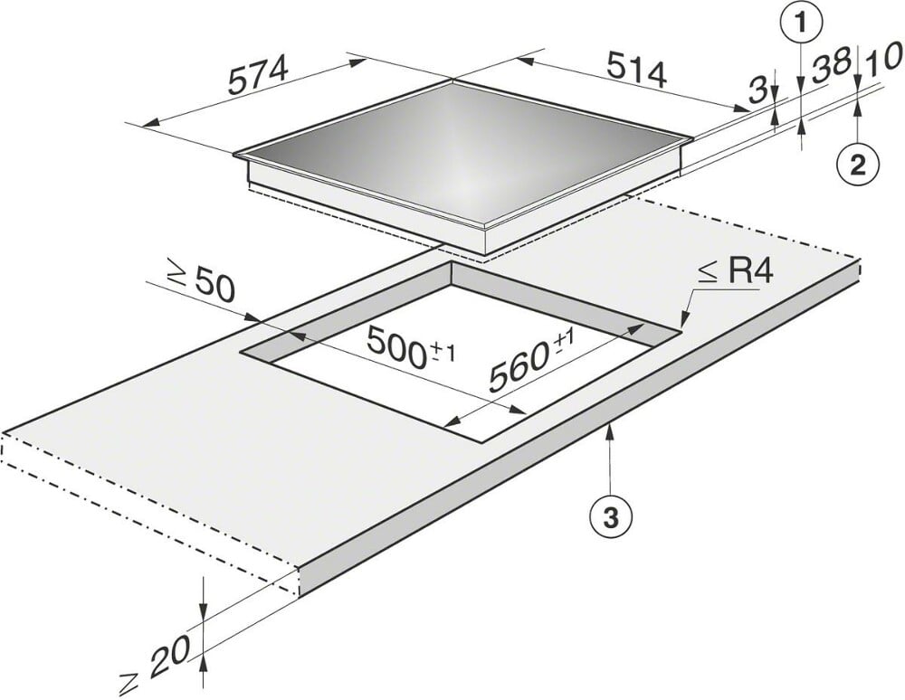 MIELE Einbauherdset TwinSet Comfort H 2269-1 E ACTIVE Edelstahl ...