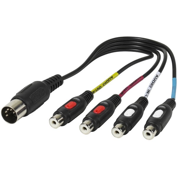 Adapter DIN / Cinch, 0,2m (46071)