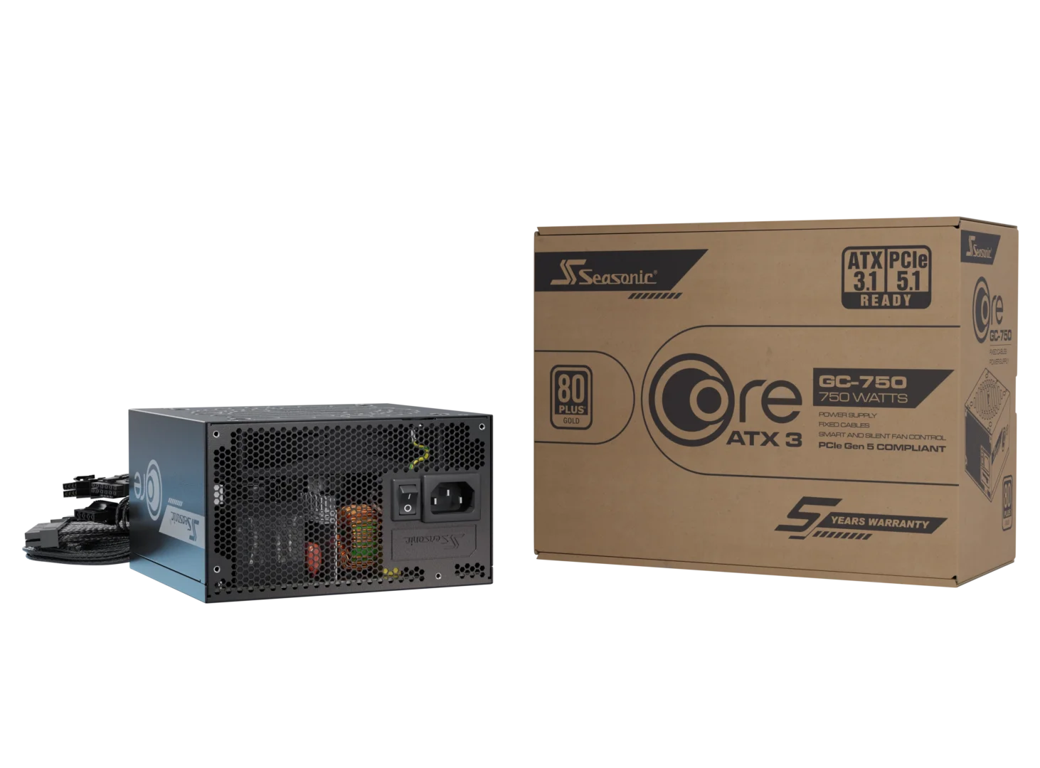 750W CORE GC-750 ATX 3.1 (80+Gold)