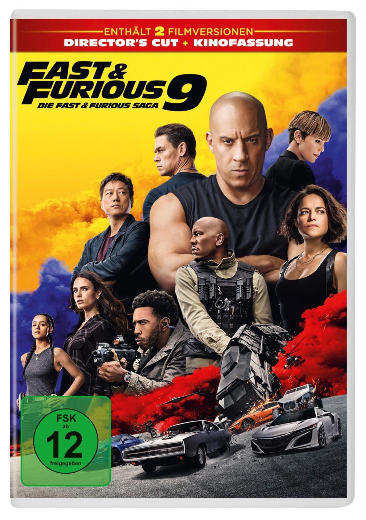 DVD Fast & Furious 9 - Die Fast & Furious Saga