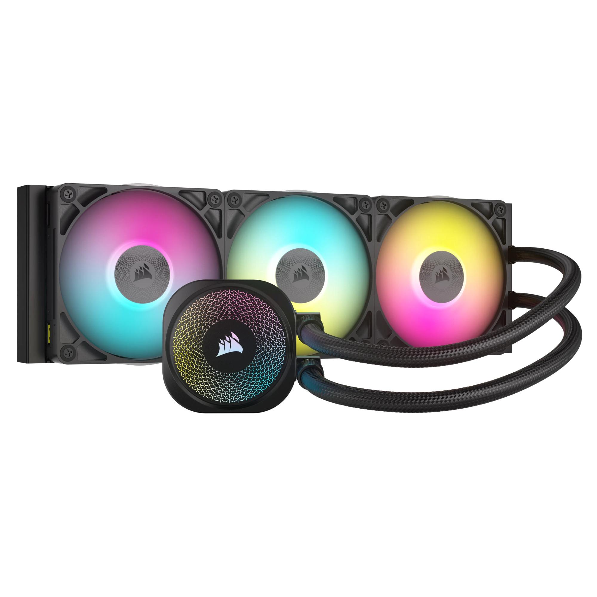 iCUE LINK TITAN 360 RX RGB AIO Wasserkühlung, Schwarz