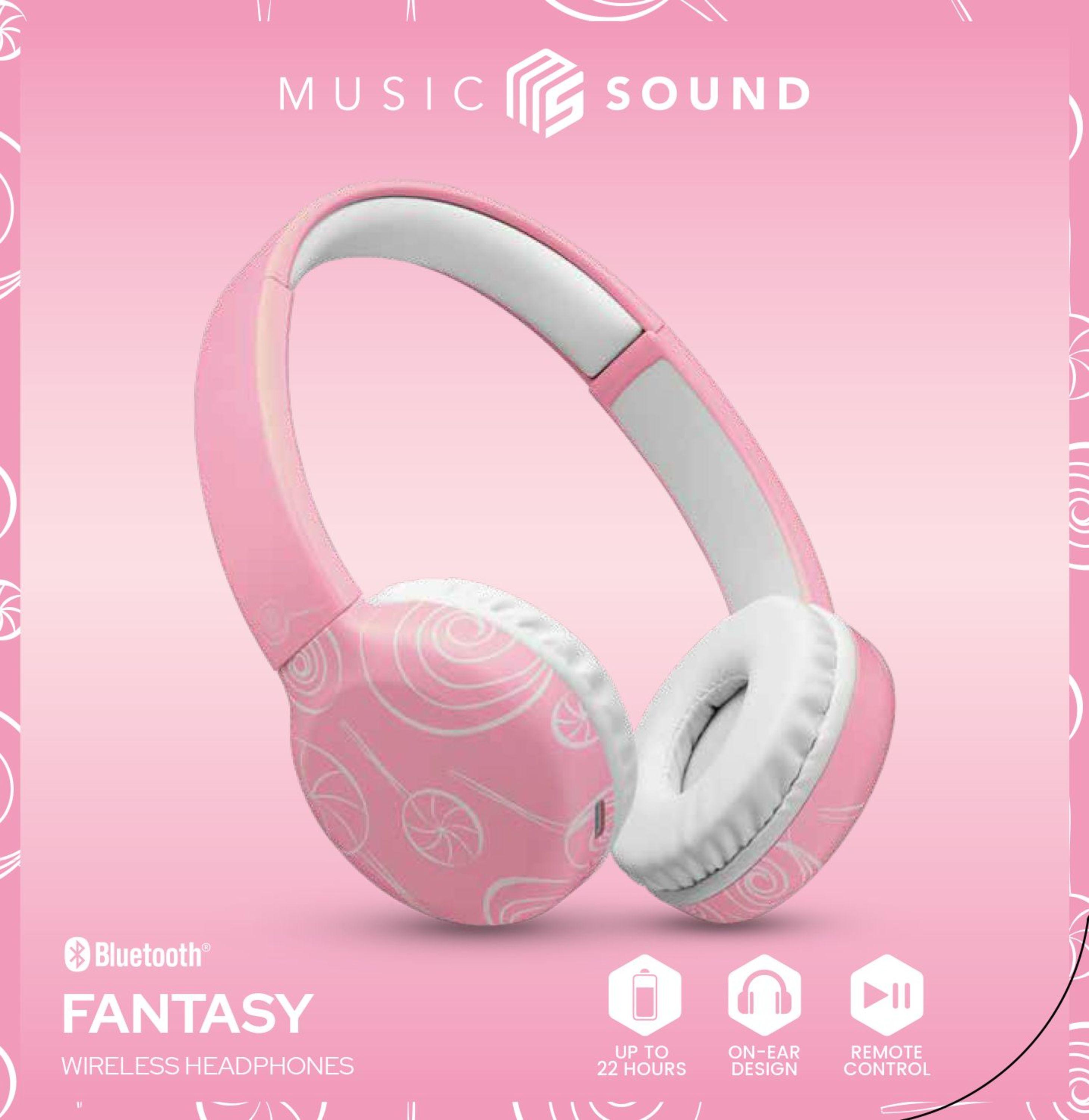Music & Sound Bluetooth Headphone Fantasy Sweet (61054) On-Ear Kopfhörer