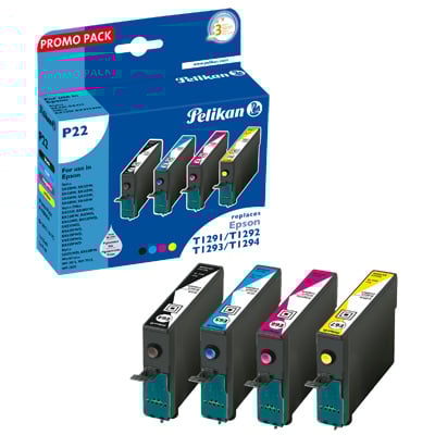 P22 - Epson C13T129540 MultiPack BK/C/M/Y Druckerpatrone