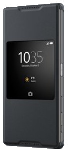 Smartphone-Cover SCR-46 für Xperia Z5 Schwarz