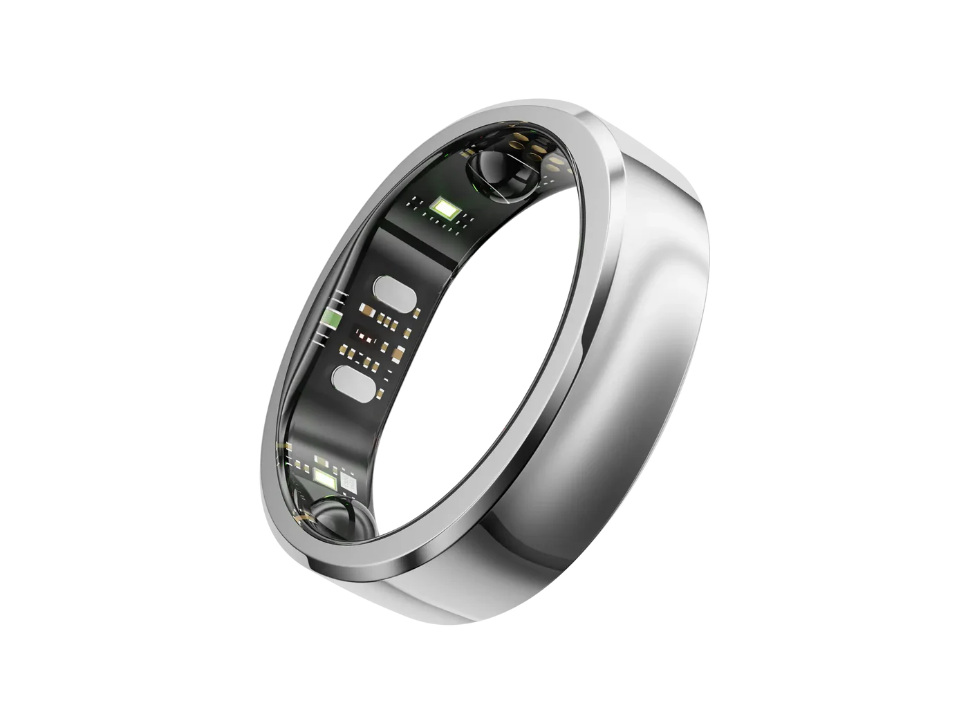 Smartring Gen 3, Gr. 10, Gebürstetes Silber