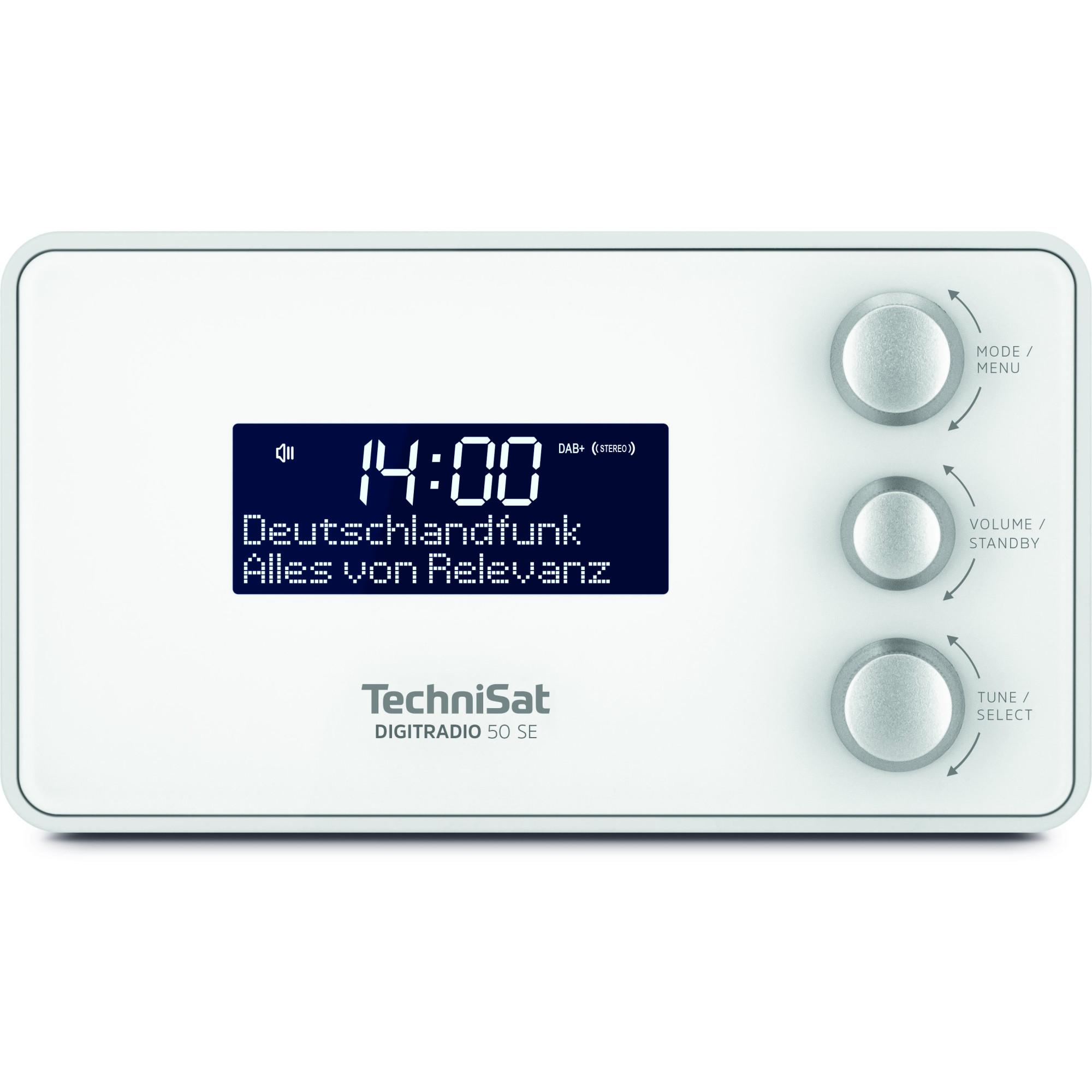 DIGITRADIO 50 SE, weiß (0001/3979) Radiowecker